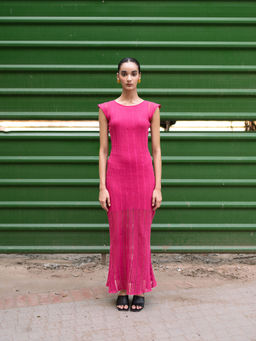 Meko Studio - Pink Amelia Maxi Dress