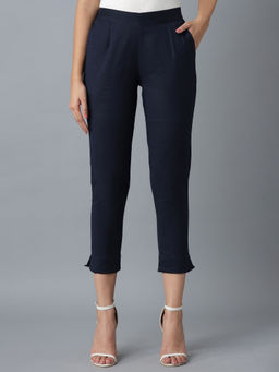 Elleven - Navy Cotton Pant