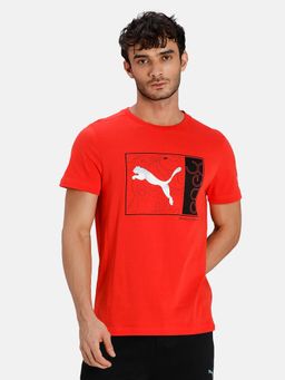 Puma - Vk Graphic Men Red T-shirts
