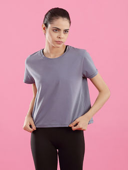 Kica - Serenity Cotton Top - Grey