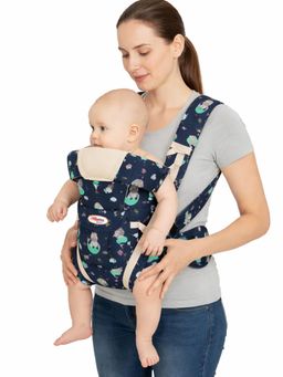 Chinmay Kids - Blue Front & Back Carry Soft Padded, Adjustable Infant Carrier (18-24 Months)