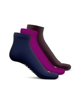 TalkingSox - Multi-Color Bamboo Soft Seamless Socks (Pack Of 3)