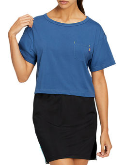 ASICS - Jsy Gpx Crpd Ss Blue Womens T-shirts