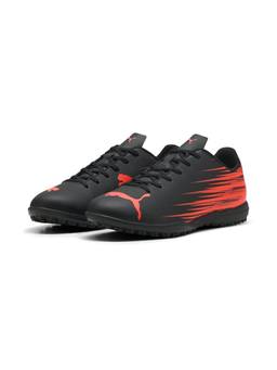 Puma - Men Attacanto Ii Tt Puma Black-Glowing Red Running Shoes