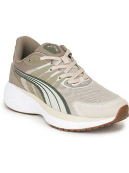 Puma - Unisex Scend Pro Fusionx Desert Dust-Velvet Mos Cream Running Shoes