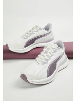 Puma - Unisex Travel Lim Lite Warm White-Lilac Crus Running Shoes