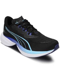 Puma - Unisex Conduct Pro V1 Black-Lapis Lazuli-F Running Shoes