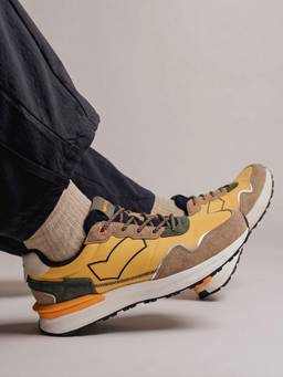 GAS - Men Uptempo Yellow Sneakers
