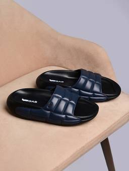 GAS - Men Purostile Blue Sliders