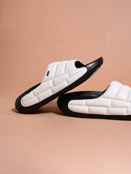 GAS - Men Purostile White Sliders
