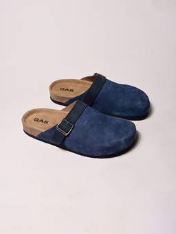 GAS - Men Mitico Navy Blue Mules