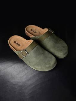 GAS - Men Mitico Olive Mules