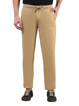 Cantabil - Men Khaki Solid Trackpant