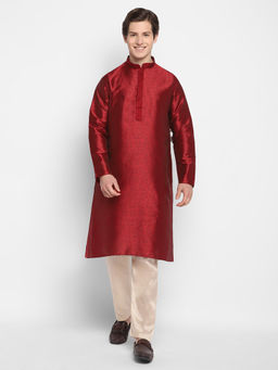 Devoiler - Regular Fit Long Kurta For Men