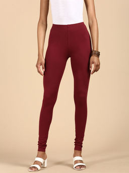 De Moza - Women Leggings in Maroon