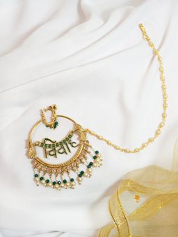 Niscka - 24K Gold Plated Vivah Nathiya