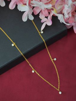 Niscka - Delicate Gold Toned Necklace