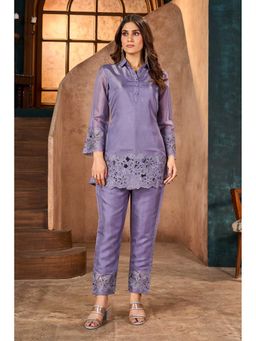 Autumnlane - Jimmy Lavender Cutwork Co-Ord (Set of 2)
