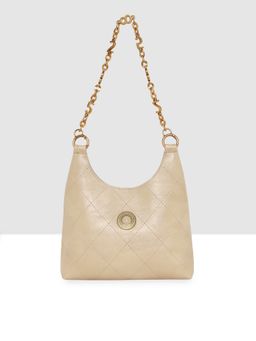 ESBEDA - Beige Color Trendy Classic Handbag Bag for Women