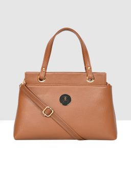 ESBEDA - Tan Color Structured Small Handbag for Women