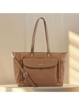 Fastrack - All-Day Nylon Tote In Tan