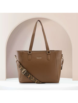 Fastrack - 15 Laptop Tote Bag In Tan