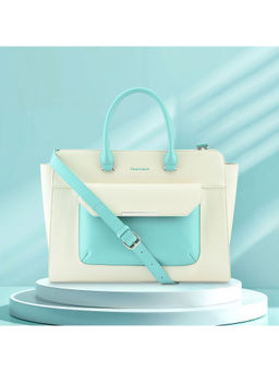 Fastrack - Chic Carry-All Laptop Tote In White