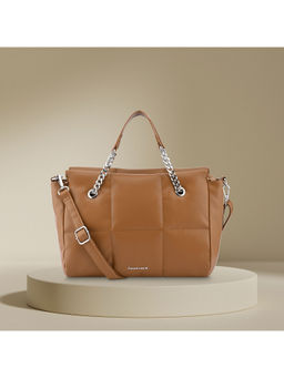 Fastrack - Puff It Up Satchel In Tan