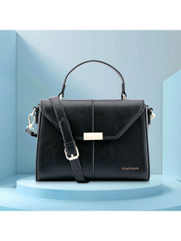 Fastrack - Structured Satchel In Black