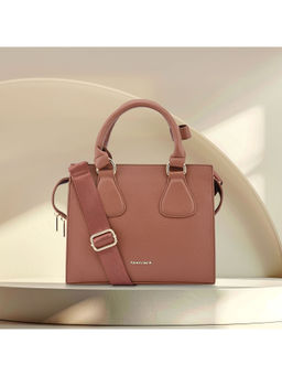 Fastrack - Structured Satchel In Tan