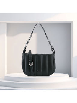 Fastrack - Quilt Crush Handbag In Black