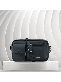 Fastrack - Zip-Zone Sling Bag In Black