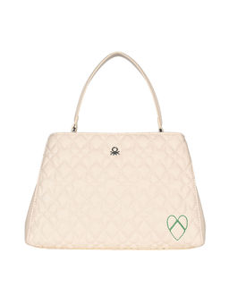 United Colors of Benetton - Satchels Bag for Women, Ellna, Off White