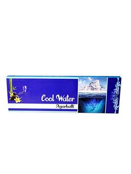 Premsons - Cooling Water Scent Burning Incense Sticks for Aroma Therapy - Pack Of 6