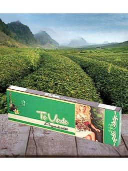 Premsons - Te Verde Scent Burning Incense Sticks for Aroma Therapy - Pack Of 6