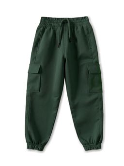 Trampoline - Olive Terry Tapered Joggers