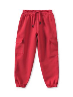 Trampoline - Red Terry Tapered Joggers