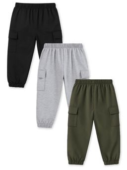 Trampoline - Multi-Color Tapered Joggers (Pack of 3)