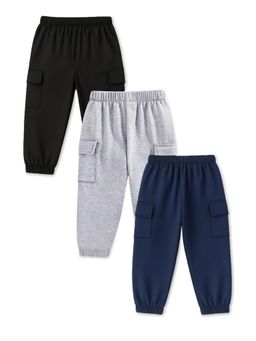 Trampoline - Multi-Color Tapered Joggers (Pack of 3)