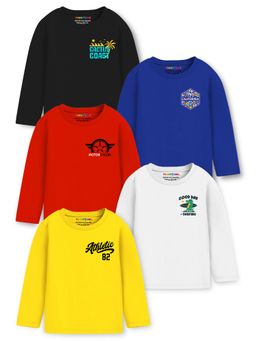 Trampoline - Multi-Color Regular T-Shirt (Pack of 5)