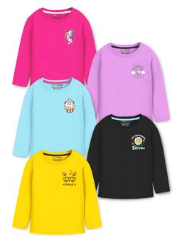Trampoline - Multi-Color Regular T-Shirt (Pack of 5)