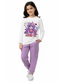 Trampoline - Multi-Color Regular T-Shirt With Joggers