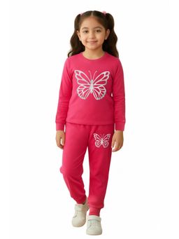 Trampoline - Pink Regular T-Shirt With Joggers