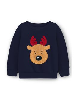 Trampoline - Blue Fleece Regular Sweatshirt