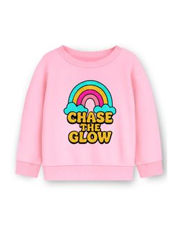 Trampoline - Pink Fleece Regular Sweatshirt