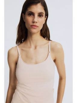 H&M - Women Beige MAMA Nursing strappy top