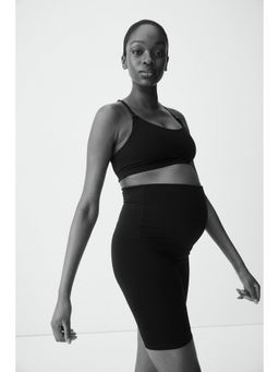 H&M - Women Black MAMA Before & After Cycling shorts