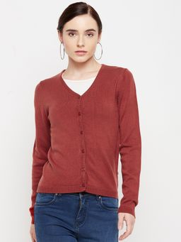 Madame - Women Rust Cardigans