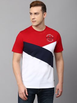 Beverly Hills Polo Club - Premier League Cut & Sew Tee Red