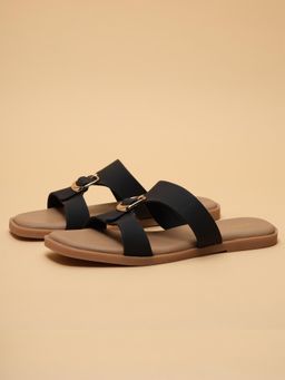 ERIDANI - Era Black Solid Flats